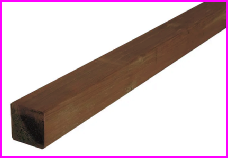 Poteau bois de classe 4 7*7, 180cm Poteau bois de classe 4 7*7, 180cm